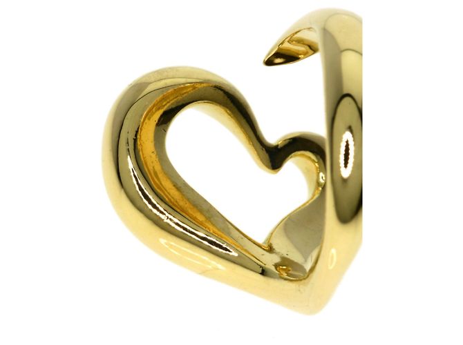 Elsa Peretti Anello Open Heart di Tiffany & Co. in oro giallo 18K - vista 8