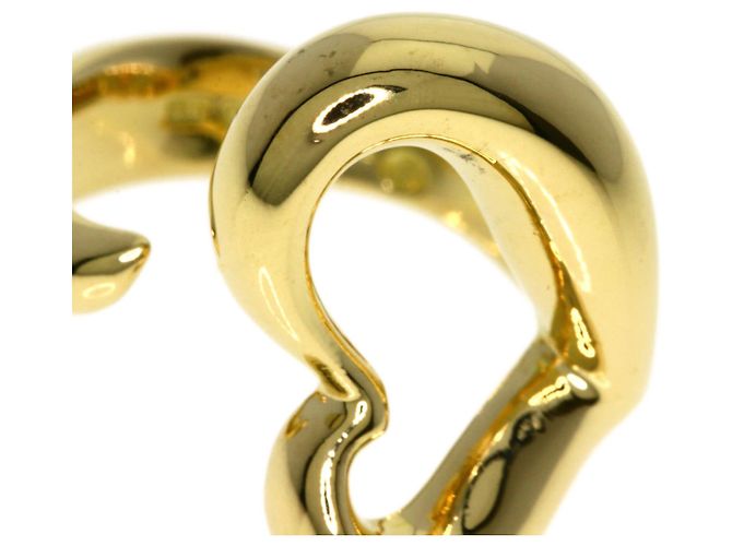 Elsa Peretti Anello Open Heart di Tiffany & Co. in oro giallo 18K - vista 9