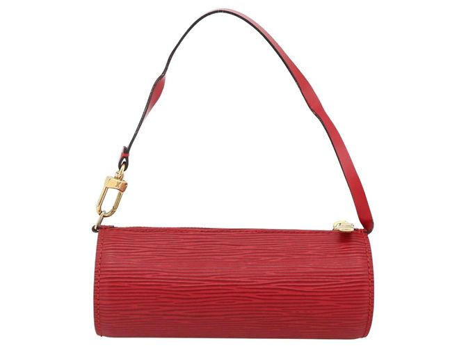 Louis Vuitton Soufflot Pochette Epi Leather Rosso - vista 2