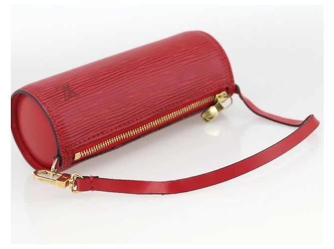Louis Vuitton Soufflot Pochette Epi Leather Rosso - vista 7