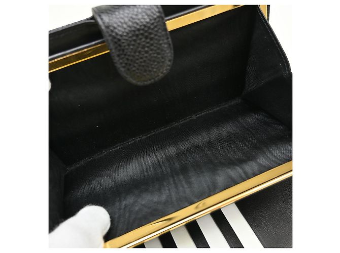 Carteira Chanel Timeless CC Caviar Long Preto - vista 5