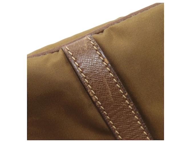 Borsa 2-Way Prada in nylon marrone - vista 20