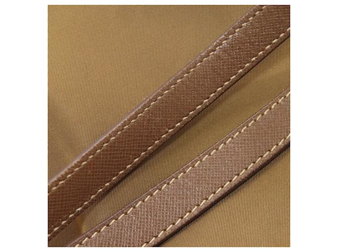 Borsa 2-Way Prada in nylon marrone - vista 23