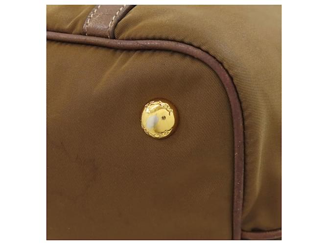 Borsa 2-Way Prada in nylon marrone - vista 30