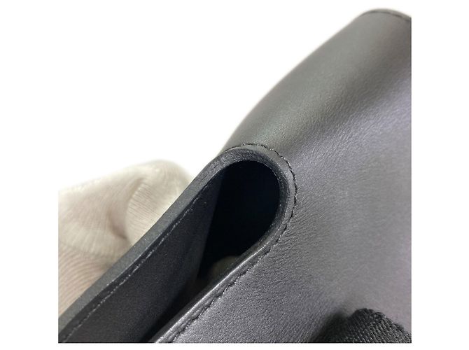 Hermès Borsa Hermes Valparaiso Long PM Nero - vista 11