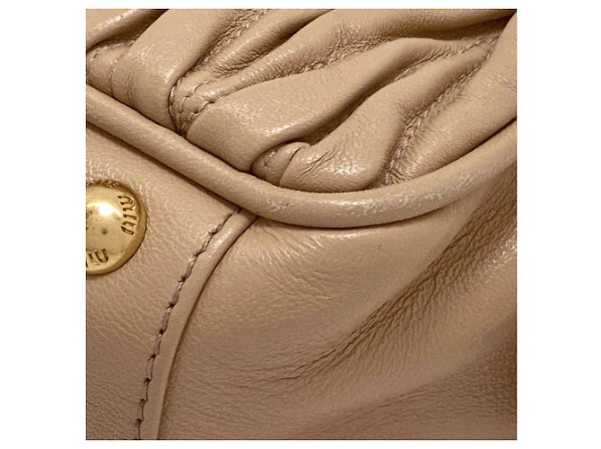 Borsa 2-Way Matelassé Miu Miu Marrone - vista 25