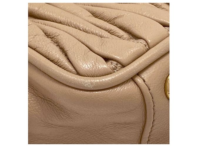 Borsa 2-Way Matelassé Miu Miu Marrone - vista 26