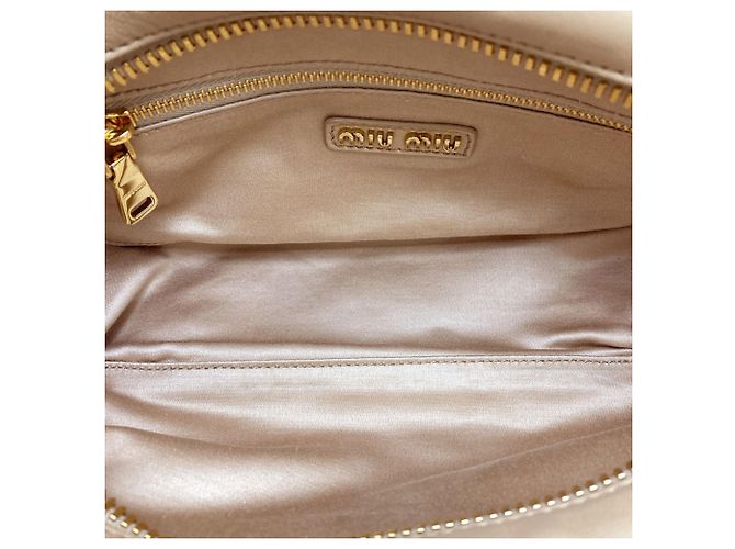 Borsa 2-Way Matelassé Miu Miu Marrone - vista 5