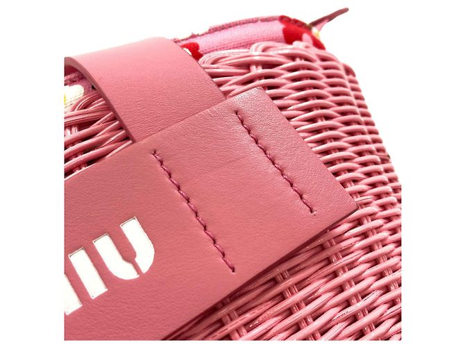 Borsa 2-Way Miu Miu rosa - vista 13