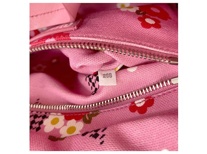 Borsa 2-Way Miu Miu rosa - vista 7