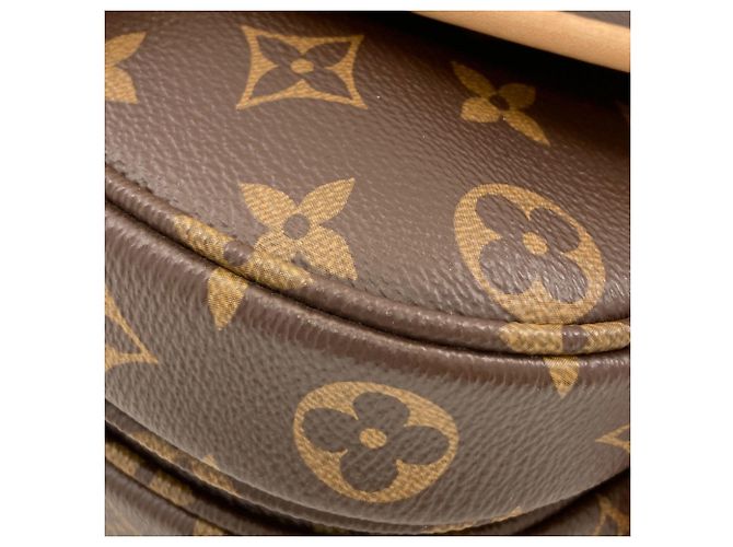 Borsa a Spalla Louis Vuitton Monogram Saumur BB Marrone - vista 14