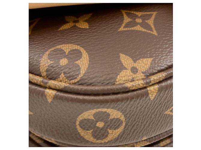Borsa a Spalla Louis Vuitton Monogram Saumur BB Marrone - vista 15
