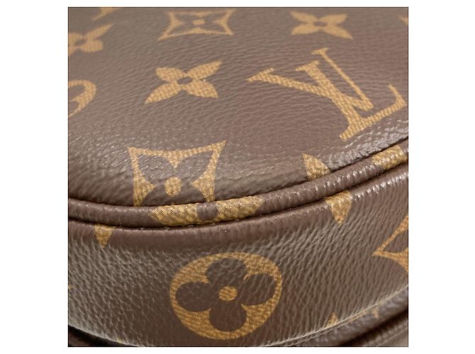 Borsa a Spalla Louis Vuitton Monogram Saumur BB Marrone - vista 17