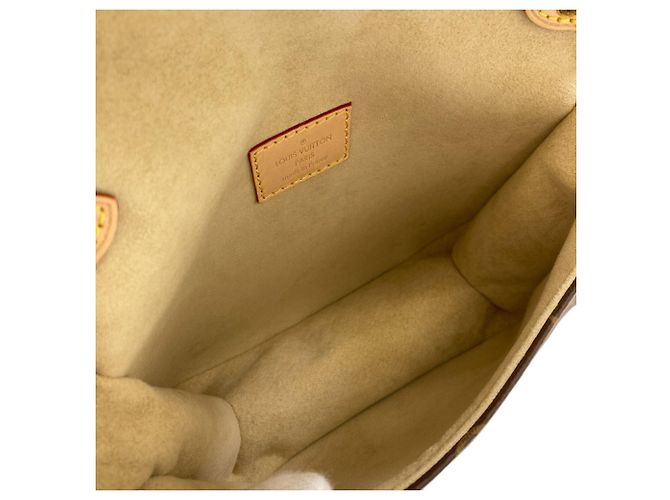 Borsa a Spalla Louis Vuitton Monogram Saumur BB Marrone - vista 5
