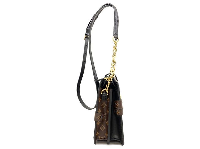 Borsa a tracolla Louis Vuitton M43596 Trunk Clutch Shoulder Bag Marrone - vista 3