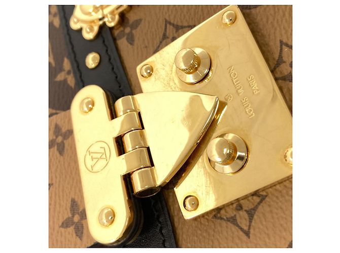 Borsa a tracolla Louis Vuitton M43596 Trunk Clutch Shoulder Bag Marrone - vista 9
