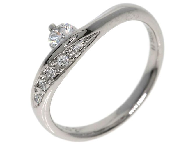 Céline Anello Ruby and Diamond in Platino Celine Argento - vista 2