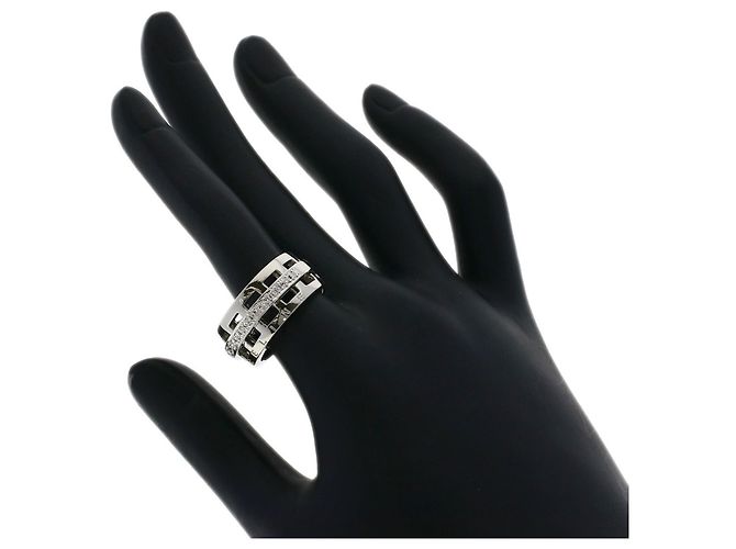 Diamond Céline Anello Ruby e Diamante Celine Argento - vista 6
