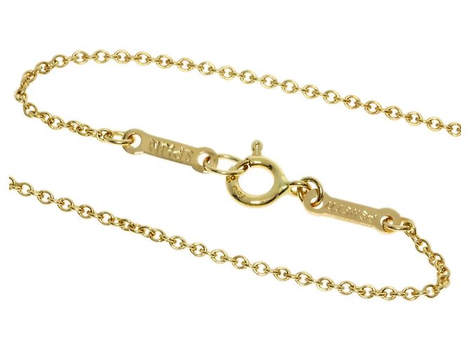 Elsa Peretti Tiffany & Co. Open Heart Halskette Golden - Ansicht 3
