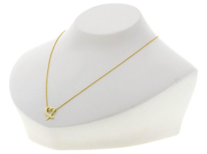 Collana Tiffany & Co. Loving Heart D'oro - vista 4