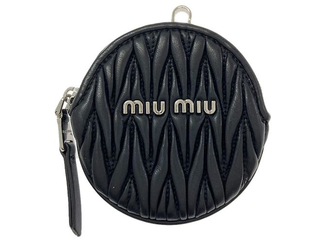 Borsa a tracolla 2-Way Matelassé Miu Miu Nero - vista 10