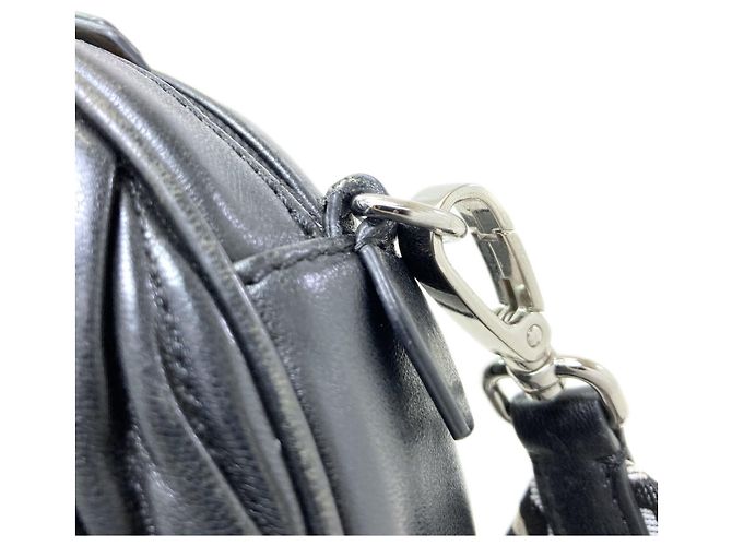 Borsa a tracolla 2-Way Matelassé Miu Miu Nero - vista 17