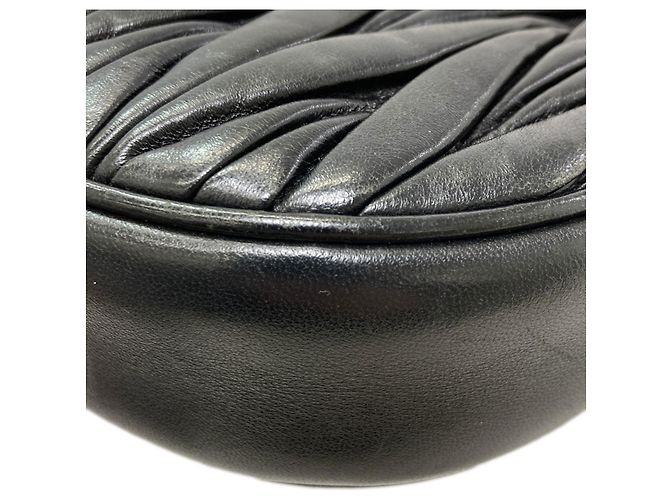Borsa a tracolla 2-Way Matelassé Miu Miu Nero - vista 21
