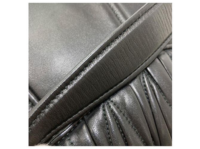 Borsa a Spalla Biker Miu Miu Nero - vista 16