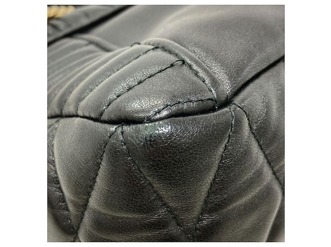 Borsa a Spalla Biker Miu Miu Nero - vista 21