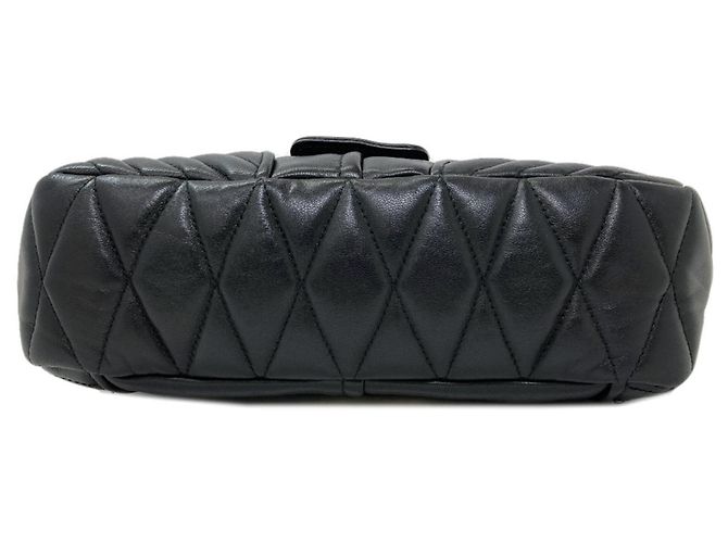 Borsa a Spalla Biker Miu Miu Nero - vista 4