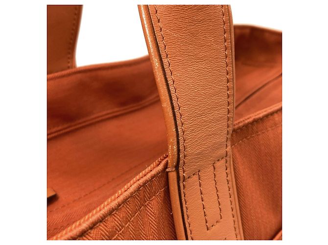 Hermès Hermes Acapulco PM Handtasche Orange - Ansicht 17