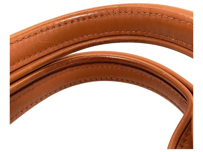 Hermès Hermes Acapulco PM Handtasche Orange - Ansicht 18