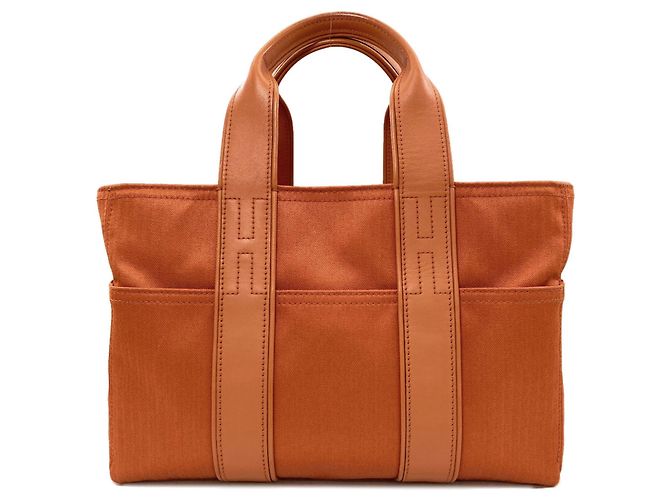 Hermès Hermes Acapulco PM Handtasche Orange - Ansicht 2