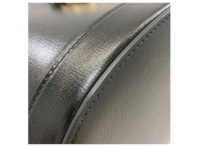 Borsa a secchiello Gucci Horsebit in pelle nera Nero - vista 12