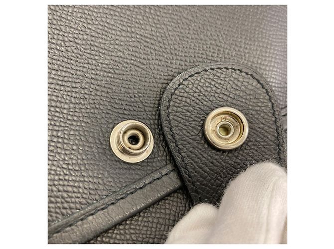 Hermès Borsa a tracolla Hermes Evelyne II GM Nero - vista 10
