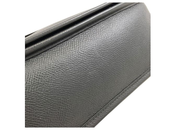 Hermès Borsa a tracolla Hermes Evelyne II GM Nero - vista 17