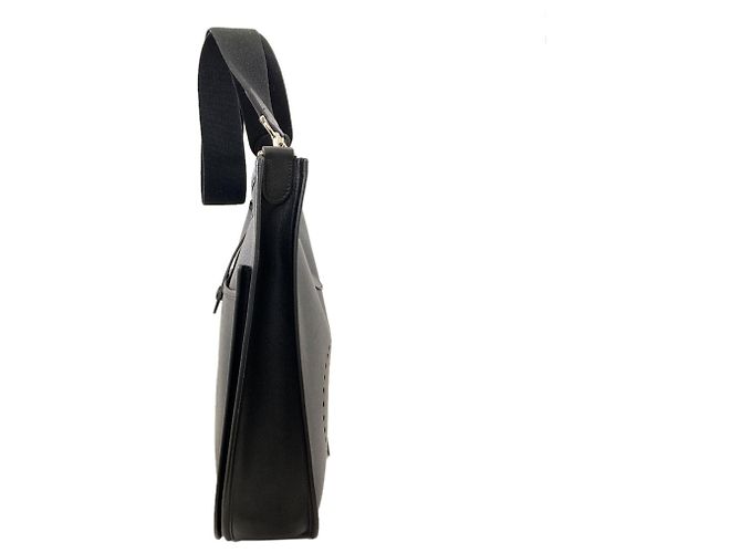 Hermès Borsa a tracolla Hermes Evelyne II GM Nero - vista 3