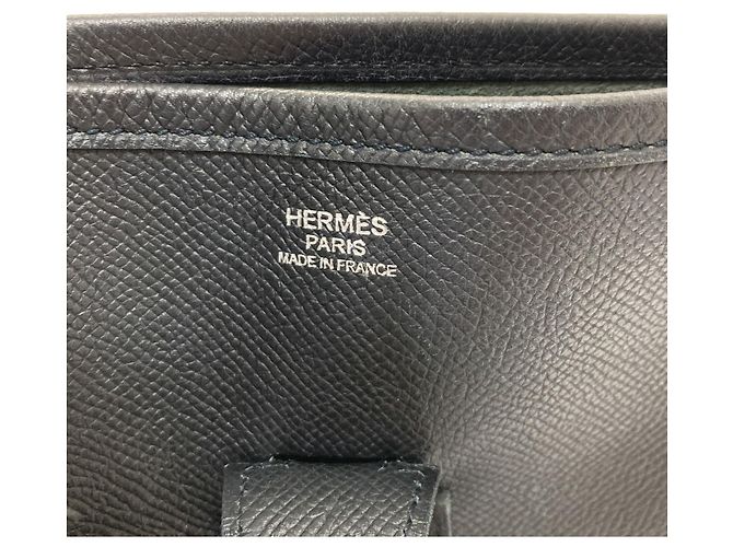 Hermès Borsa a tracolla Hermes Evelyne II GM Nero - vista 6