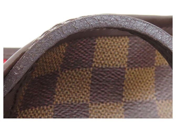 Borsa Tote Louis Vuitton Damier Canvas Neverfull MM Damier ebene - vista 16