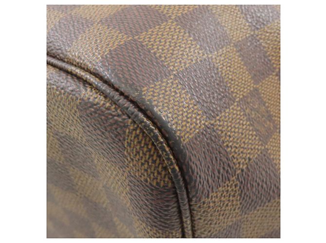 Borsa Tote Louis Vuitton Damier Canvas Neverfull MM Damier ebene - vista 19