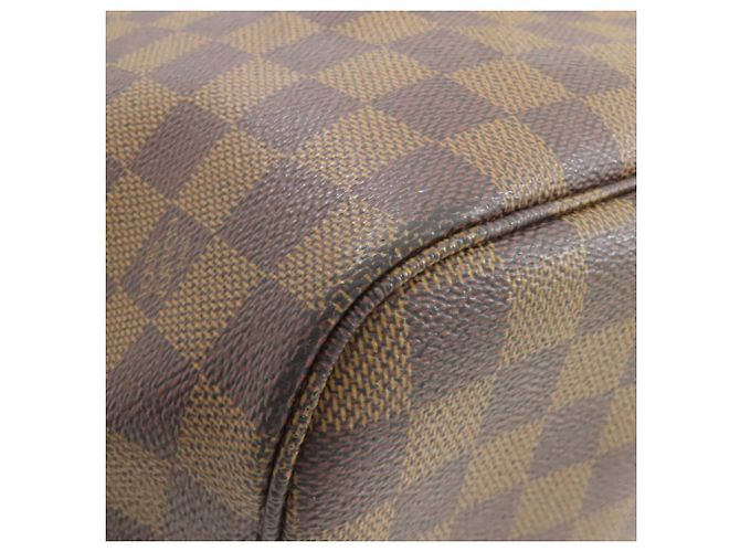 Borsa Tote Louis Vuitton Damier Canvas Neverfull MM Damier ebene - vista 20