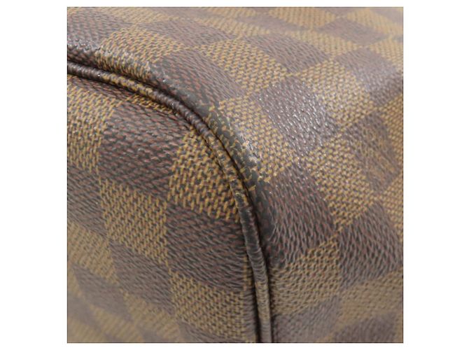 Borsa Tote Louis Vuitton Damier Canvas Neverfull MM Damier ebene - vista 21