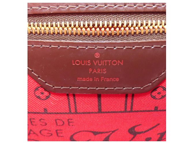 Borsa Tote Louis Vuitton Damier Canvas Neverfull MM Damier ebene - vista 6