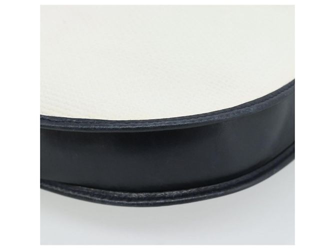 Borsa a Spalla SAINT LAURENT in Tela Cerata Oro Bianco Auth bs35518 D'oro - vista 12