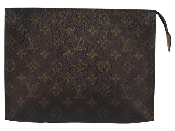 LOUIS VUITTON Monogram Poche Toilette 26 Pouch M47542 LV Auth 185201 Monogramma - vista 2