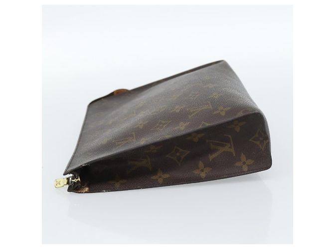 LOUIS VUITTON Monogram Poche Toilette 26 Pouch M47542 LV Auth 185201 Monogramma - vista 4