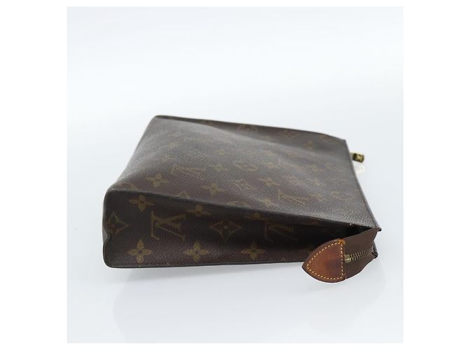 LOUIS VUITTON Monogram Poche Toilette 26 Pouch M47542 LV Auth 185201 Monogramma - vista 5