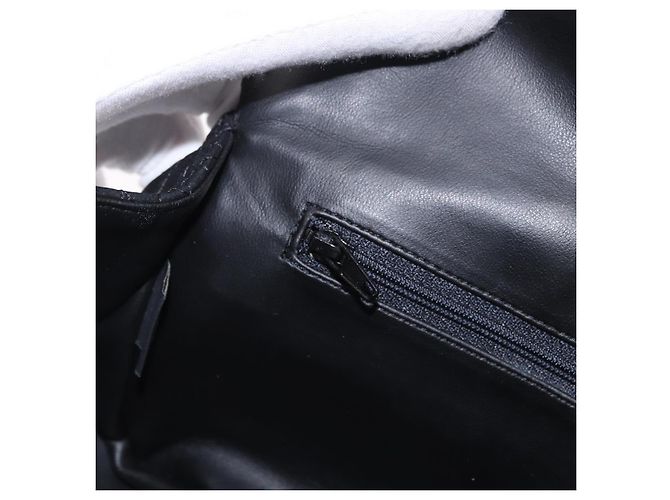 Borsa a Spalla con Catena BALLY in Pelle Nera e Oro Auth kk688A Nero D'oro - vista 21