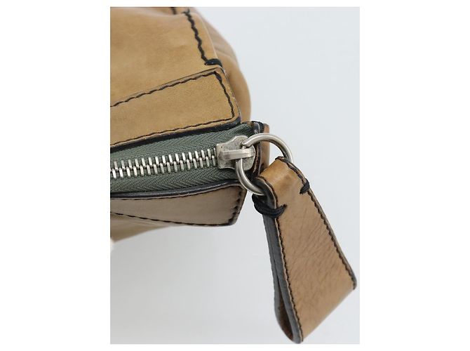 Chloé Borsa Chloe in pelle marrone argento bs35550 - vista 16