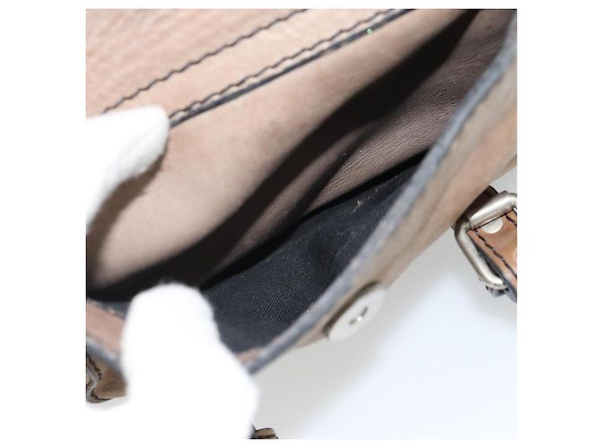 Chloé Borsa Chloe in pelle marrone argento bs35550 - vista 24